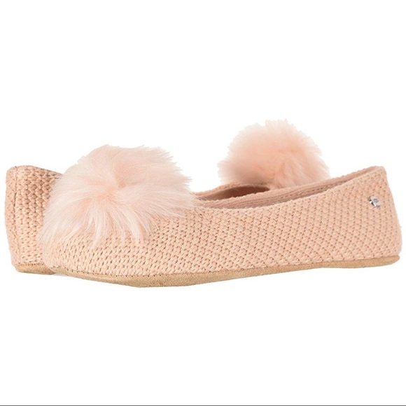 andi pompom slipper
